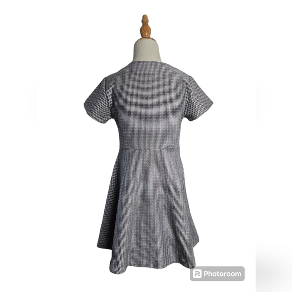 Zara Girls Dress Sz 8 Black Brown - Picture 3 of 3